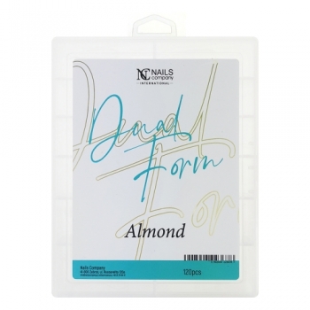 Nails Company szablony dual form Almond 120 szt.